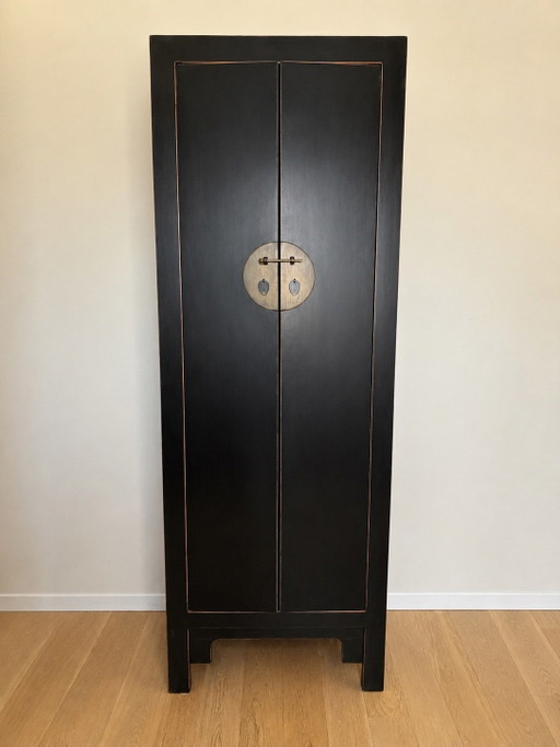 Armoire de mariage orientale en bois laqué