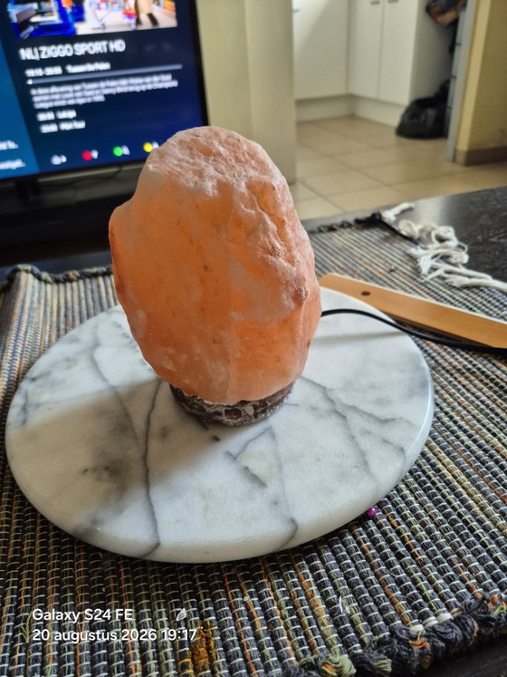 Salt lamp – Table lamps, Marble, Stone (photo 4 of 5)