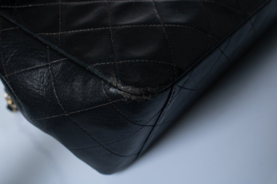 Chanel, Borsa Flap XL Vintage trapuntata – Borse a spalla, Lambskin (photo 19 of 20)