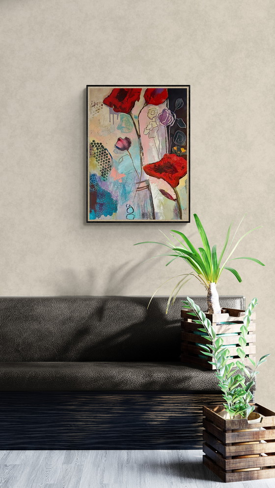 Image 1 of Fiori astratti n. 5