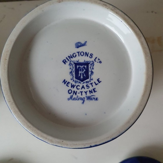 Image 1 of Two "pique fleurs" vases by Maling Pottery England