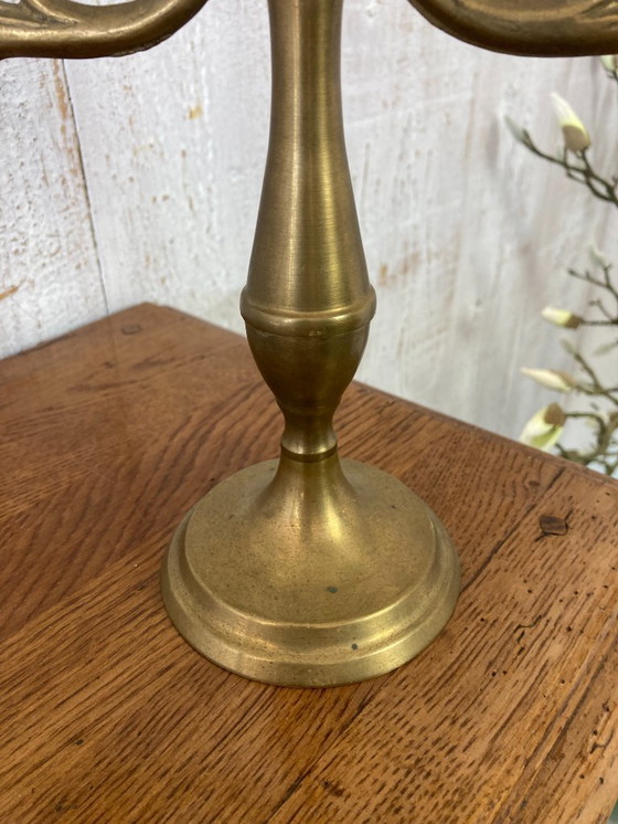 Image 1 of Three-branch candlestick