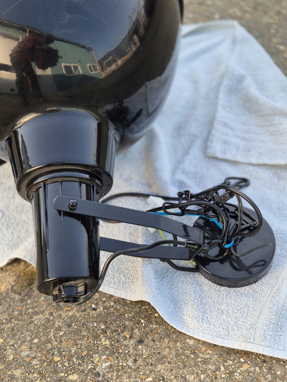 Image 1 of Lampada a sospensione industriale nera