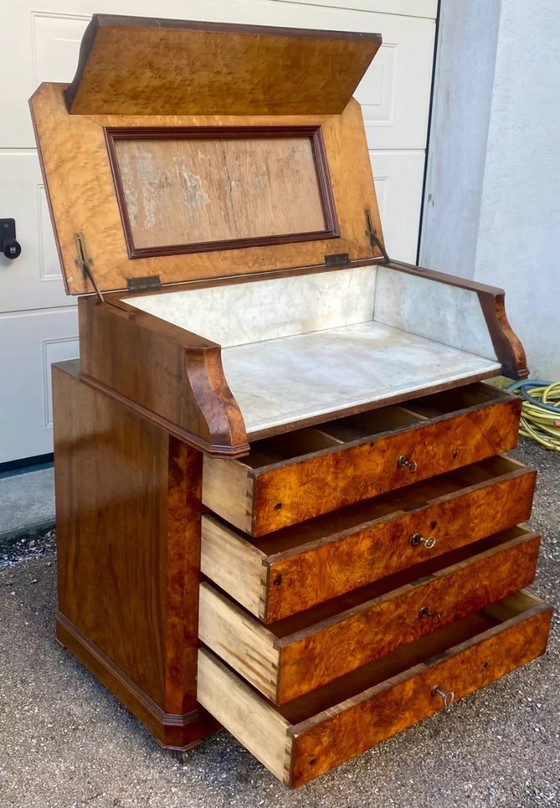 Image 1 of Schminktisch im Louis-Philippe-Stil mit 4 Schubladen