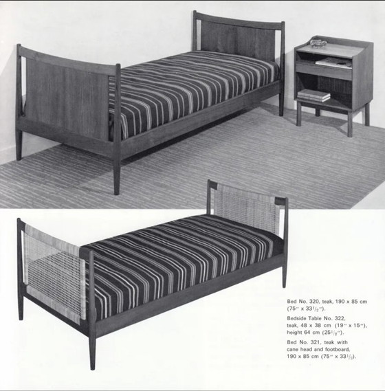 Letto danese in teak di Peter Hvidt e Orla Mølgaard per Soborg Møbler – Søborg Møbler, Letti, Metallo (photo 18 of 18)