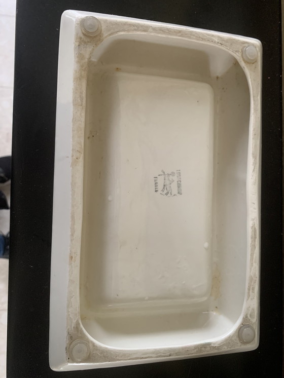 Image 1 of Cendrier Vintage Royale Extra Longue céramique Longchamp 