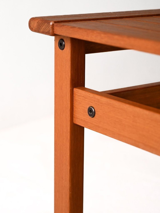 Image 1 of Panca scandinava in teak a doghe, anni '60