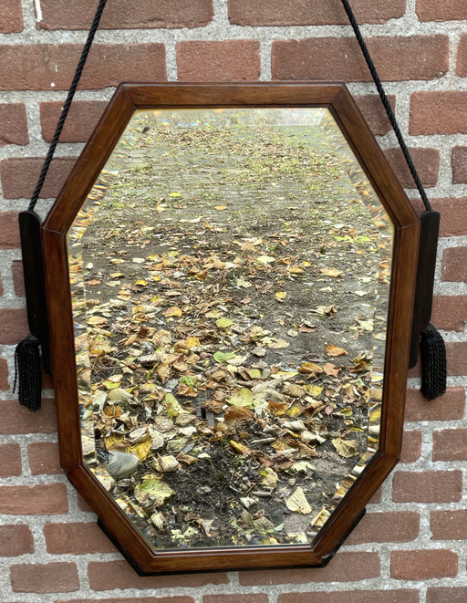 Amsterdamer Schulspiegel, Facettenschliff Art Deco