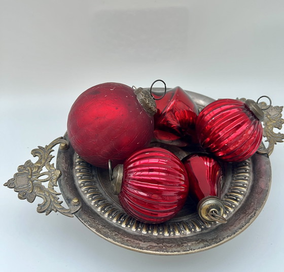 Image 1 of Studio-Metal-Art / Brutalist Metal Fruit Sculptures (ca. 1970/80er) Handgefertigte Metall-Skulptur „Birne" -