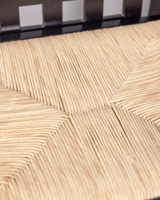 Image 1 of COPPIA DI SEDIE VINTAGE DEGLI ANNI '70, MODELLO D.S.3, DISEGNATE DA C.R. MACKINTOSH PER CASSINA