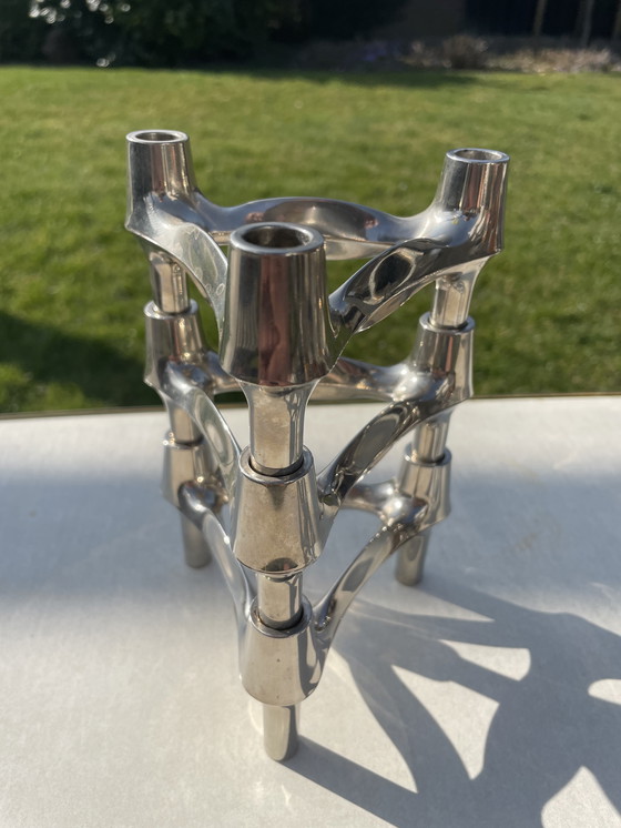 Image 1 of 3 Chandeliers Stoff Nagel BMF Combi Leuchter