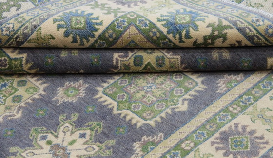 Image 1 of Tappeto originale Ziegler Kazak annodato a mano, 211 x 155 cm. Nuovo e in ottime condizioni.