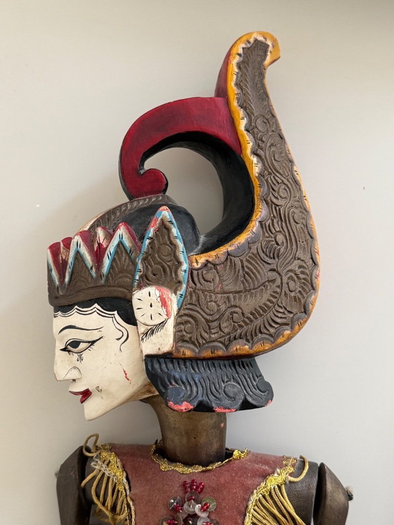 Image 1 of Wayang puppets, antique