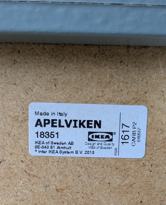 Ikea Apelviken cabinet, blue-green, Shelving unit, Wood, Grey (photo 5 of 5)
