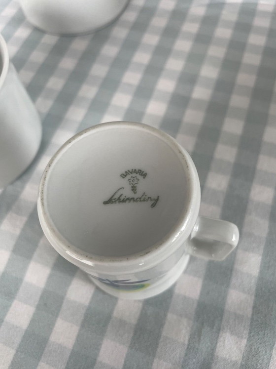 Servizio da caffè da 15 pezzi Schirdding Bavaria ‘70 – schirnding bavaria, Stoviglie, Porcelain (photo 5 of 5)