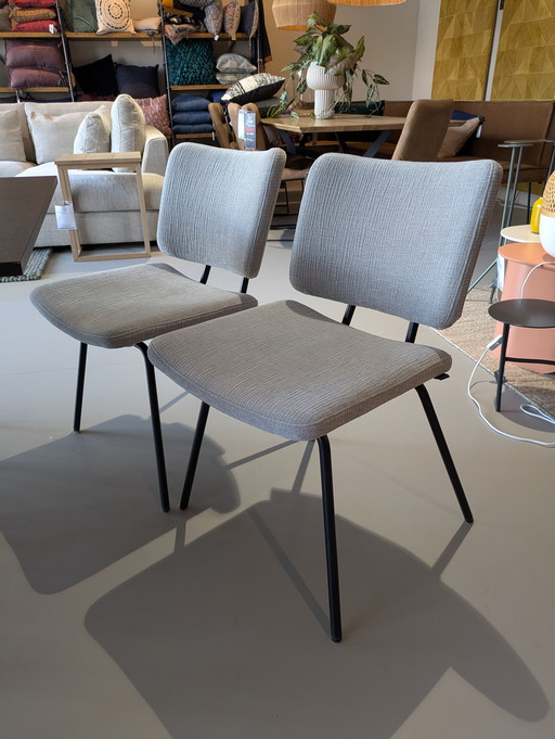 Chaises de salle à manger Bodilson, ensemble de 2
