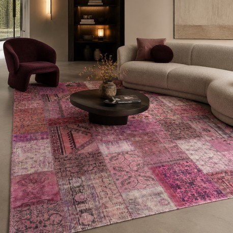 Patchwork rosa 375x253 cm