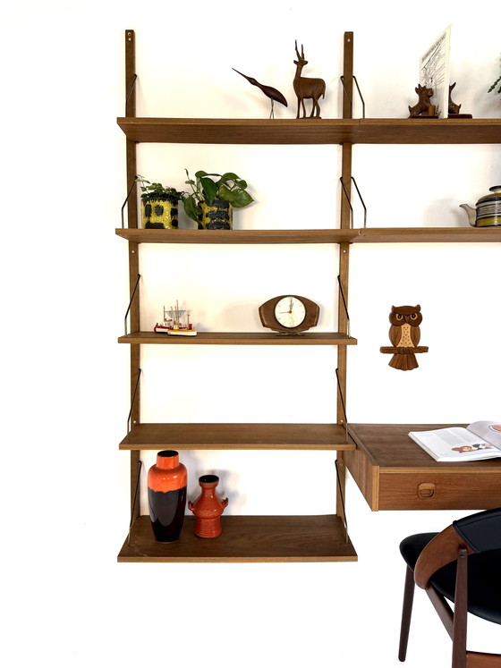 Image 1 of Sistema a parete modulare Vintage XL, sistema PS, Randers '60