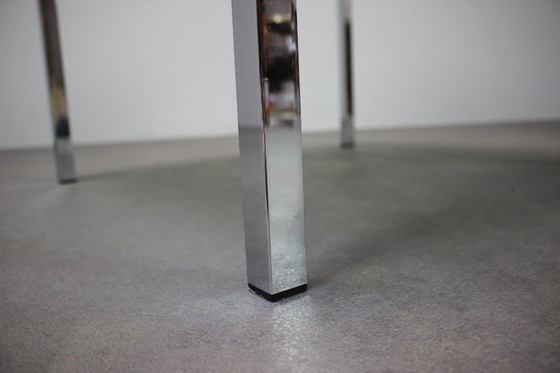 Image 1 of Mid-Century Resin and Stone Chrome Plated Coffee Table, 1970s, Germany