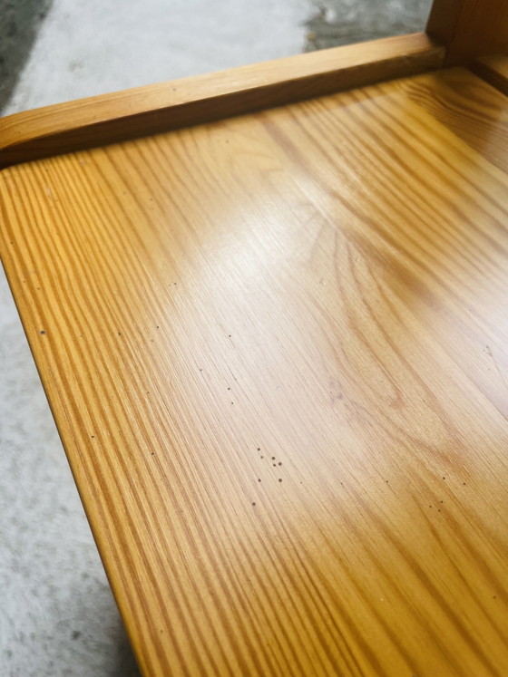 Vintage Scandinavische opklapbare serveerwagen (jaren 70) – Wood (photo 6 of 11)