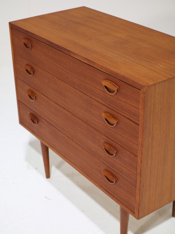 Image 1 of Kai Kristiansen ladekast teak Deens 1960s vintage