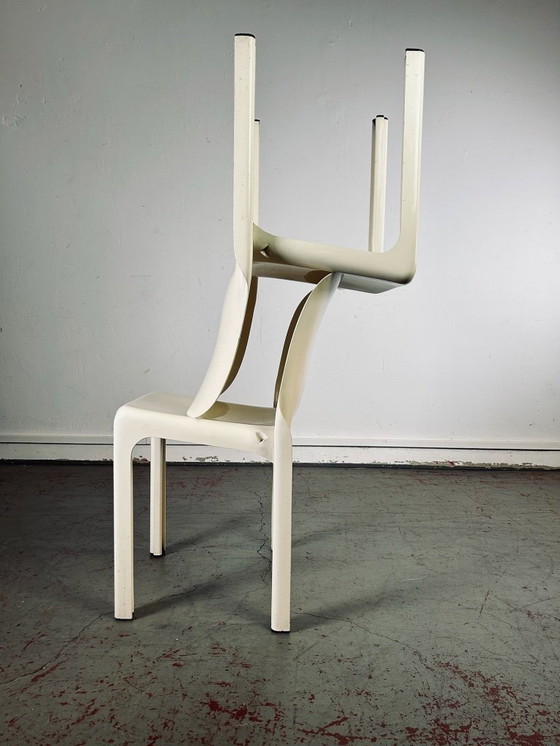 Image 1 of 4x Stuhl Selene, Vicco Magistretti für Artemide Milano Italien