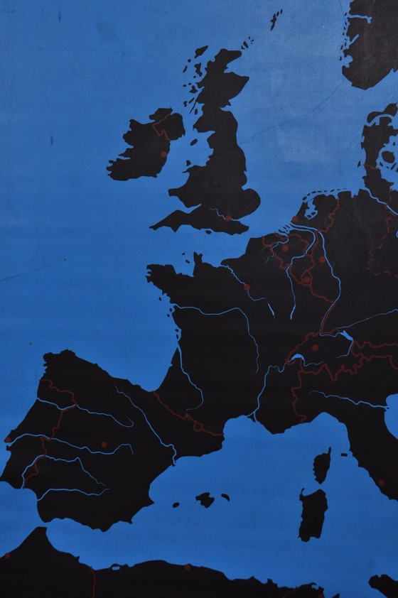 Image 1 of Mapa escolar Europa 1973