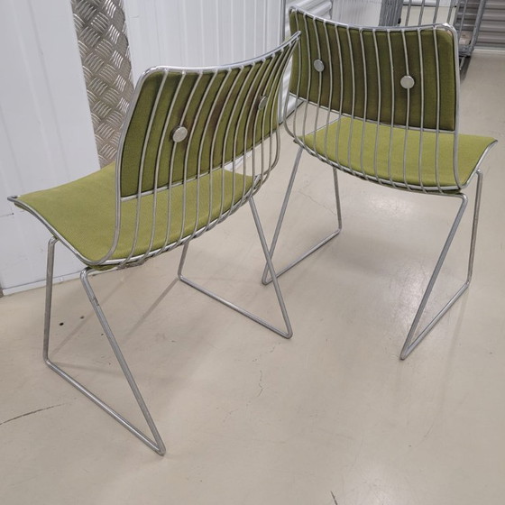 Image 1 of  2 x Rudy Verelst Novalux eetkamerstoelen 