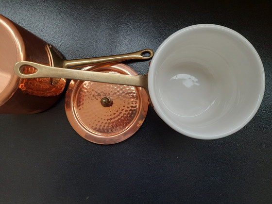 Image 1 of Au bain marie set in koper