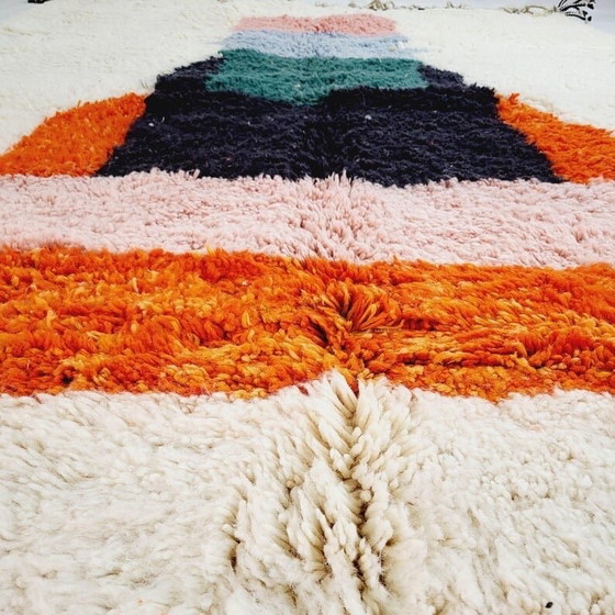 Image 1 of Tapis beni ouraine marocain authentique d’atlas 150/250 cm