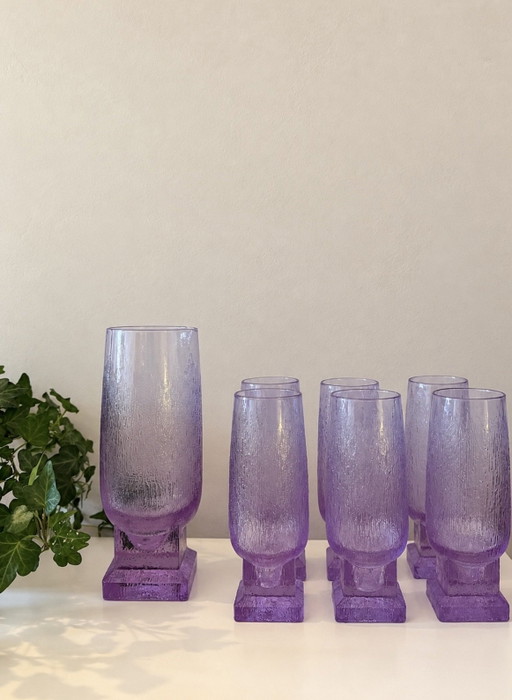 Italiaan barware Alexandriet glas vintage glazen