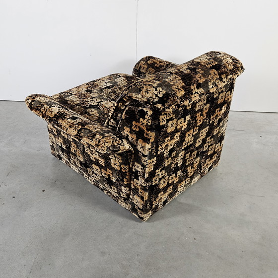 Image 1 of Fauteuil vintage Flower Power