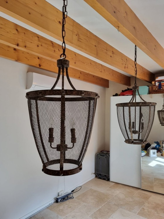 Image 1 of 2x Kronleuchter (handgefertigt)