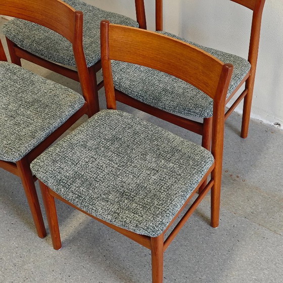 Image 1 of Chaises de salle à manger vintage en teck Formule