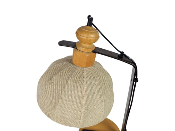 Image 1 of Massive - Made in Belgium - hout - metaal - textiel - 80's