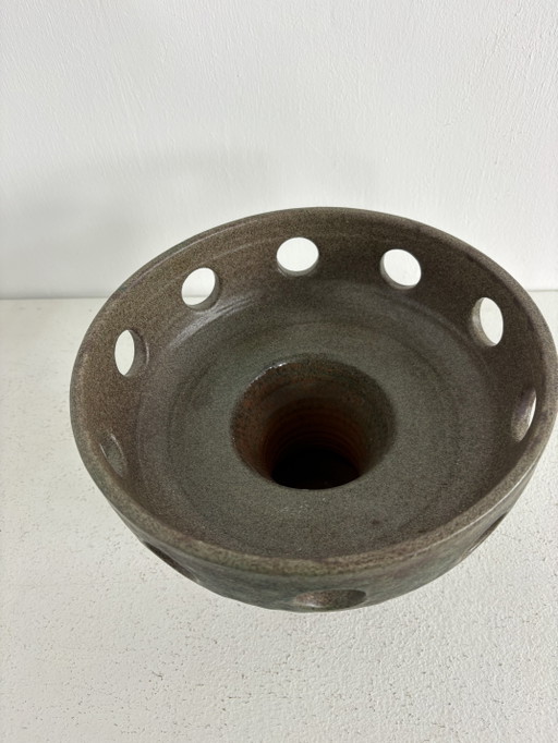 Bougeoir Pot Décoratif Céramique Henny Radijs 1969