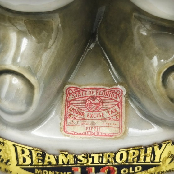 Image 1 of Caraffa in ceramica "Clown Donkey" di Jim Beam, USA, anni '60