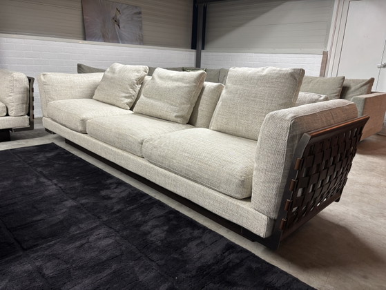 Image 1 of Flexform Cestone Sofas 2 Available Optional Corner Sofa LP 23,180.-