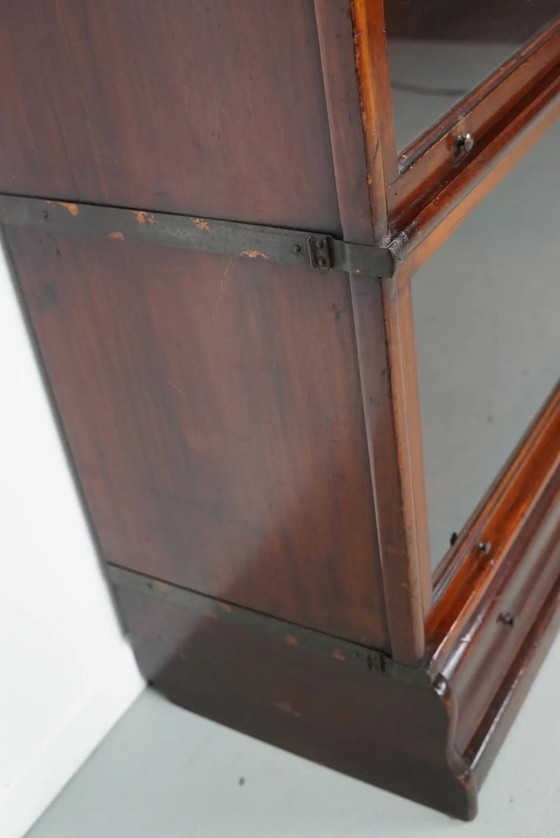 Image 1 of Librería apilable antigua de caoba de Globe Wernicke, ca. 1900