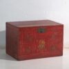 Baule antico dipinto con pittura originale – Cina, circa 1900 – Armadi contenitori, Iron, Brass (photo 9 of 25)