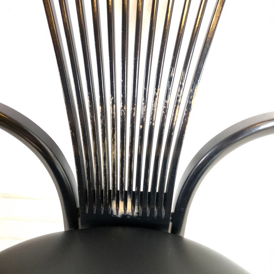 Image 1 of 4x vintage stoel Totem Torstein Nilsen