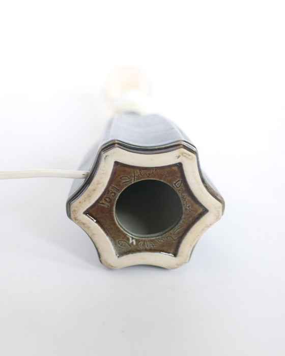 Image 1 of Vintage Soholm ceramic table lamp 1031 Danish design Einar Johansen