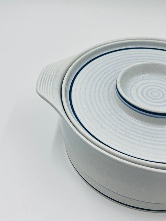 Image 1 of “Brendan” Stoneware Casserole Dish by Arklow Ireland – 1970