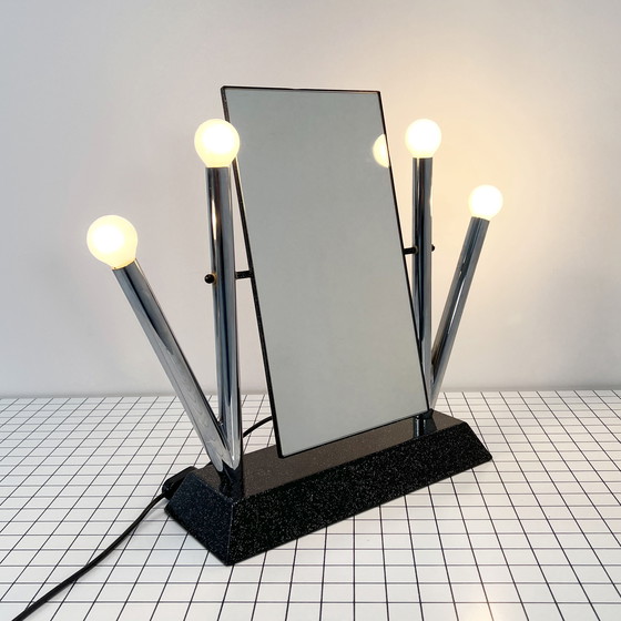 Image 1 of Yucca Table Mirror By Anna Anselmi For Bieffeplast, 1980S