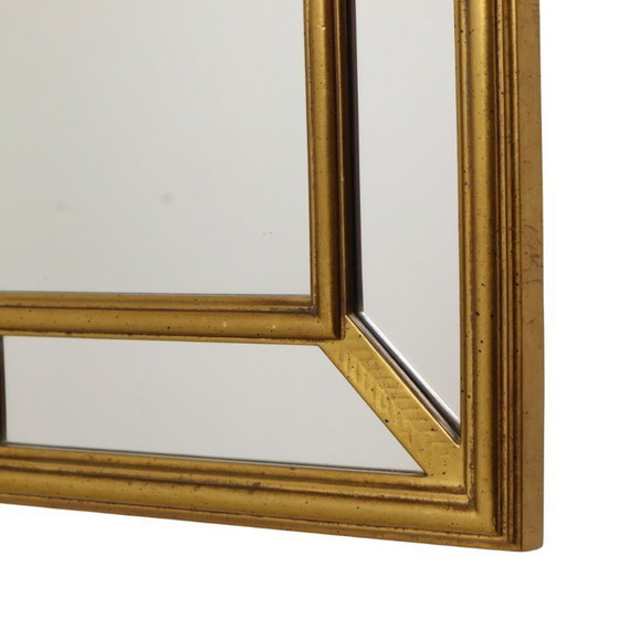 Image 1 of Hollywood Regency Gouden Spiegel Deknudt