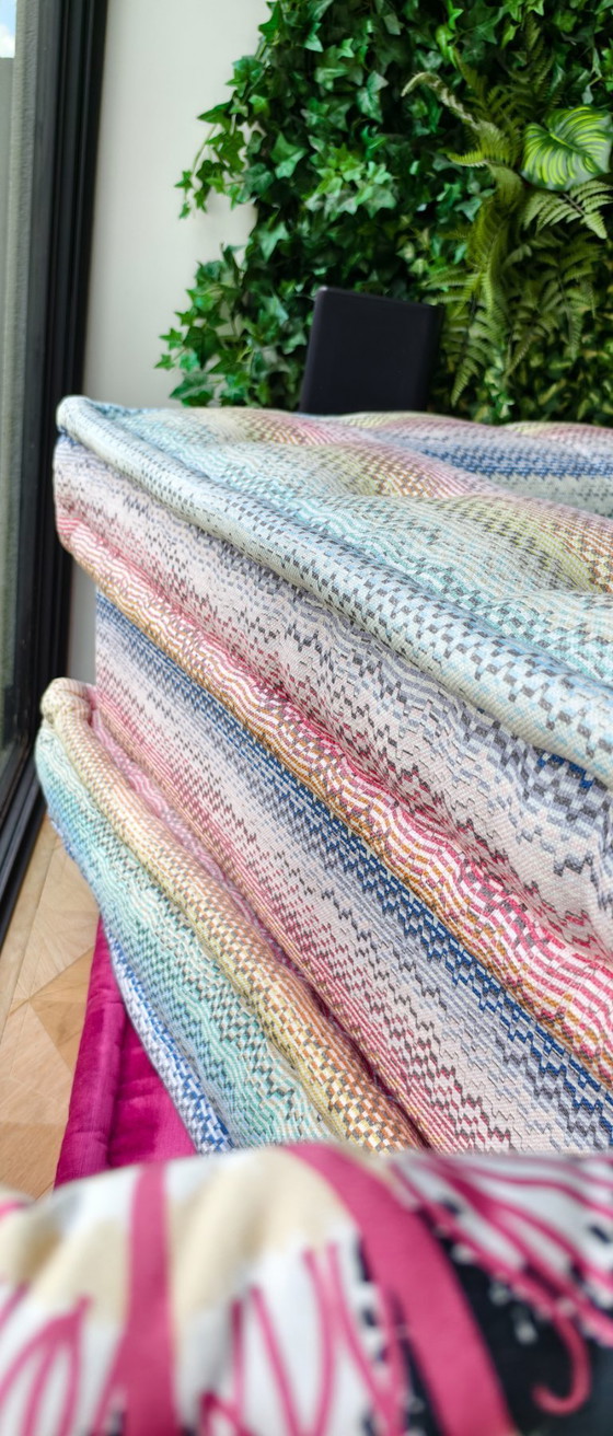 Image 1 of Roche Bobois Mah Jong Bank met Missoni Edition-elementen