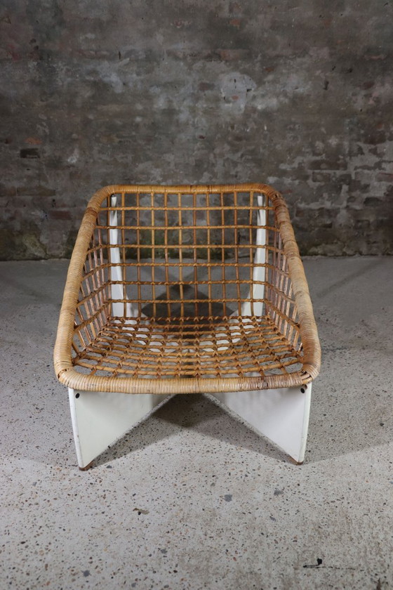 Image 1 of Gebroeders Jonkers – Rokato – Rattan Easy Chair – Noordwolde – Netherlands – 1960s