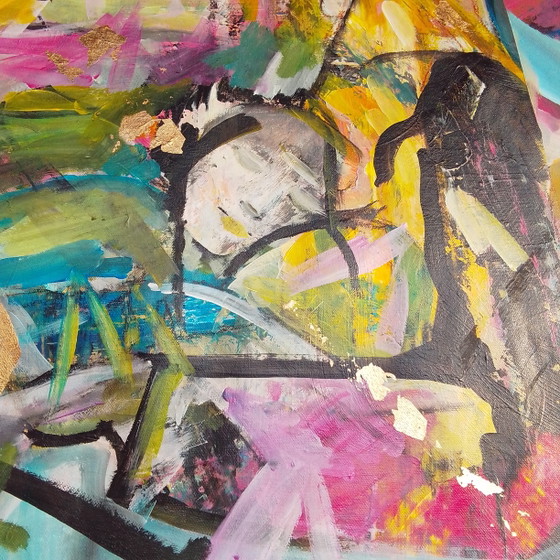 Image 1 of Acrylic painting #Trinity 80x80cm
