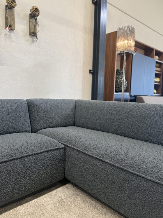 Image 1 of Leolux Loya Corner Sofa Robou fabric Blue