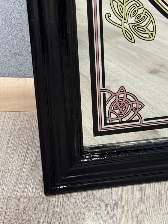 Image 1 of ☕✨ Specchio vintage Nescafé – Stile Art Nouveau ✨☕